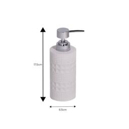 Showerdrape Maison Soft Green or White Shimmer Liquid Soap Dispenser - thumbnail 2