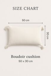 Rapport Home Everdean Filled Boudoir Cushion (50x30 cm) in Silver - Size: 30 cm x 50 cm - thumbnail 2