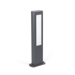 Netlighting Nanda LED Outdoor Short Bollard Light Dark Grey IP54 - thumbnail 2