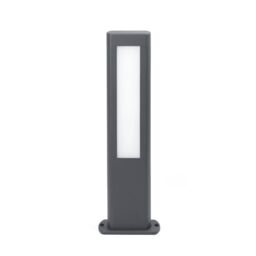 Netlighting Nanda LED Outdoor Short Bollard Light Dark Grey IP54 - thumbnail 1