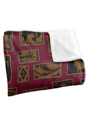 JQ Licensing Jl-Jp Rodeo Roundup Pattern Silky Touch Super Soft Throw Blanket 152 X 127 cm in White - thumbnail 3