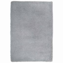 Berkfield Home Shaggy Rug High Pile NAVARRA Light Grey 160x230 cm Polyester - Size: Medium - thumbnail 3
