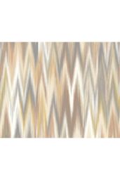 Origin Murals Ikat Zig Zag Wall Mural in Natural - Size: W350 cm x H280 cm - thumbnail 2