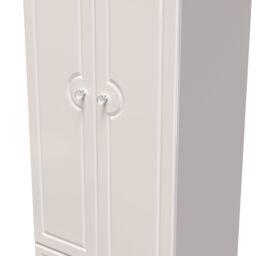 Ready Assembled 2 U Stratford 2 Door 2 Drawer Wardrobe (Ready Assembled) in Taupe - thumbnail 4