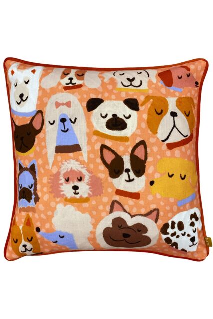 Furn Woofers Printed Piped Dog Cushion - Size: 43 cm x 43 cm - image 1