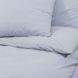 Berkfield Home Duvet Cover Set Grey 260x240 cm Cotton - thumbnail 7