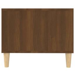 Berkfield Home Coffee Table Brown Oak 102x50x40 cm Engineered Wood - Size: 102 x 50 x 40 cm - thumbnail 5