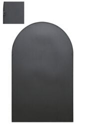 "MirrorOutlet Black Framed Arched Window Garden Mirror 75"" X 47"" 190 x 120CM - Size: 1 Pack" - thumbnail 4
