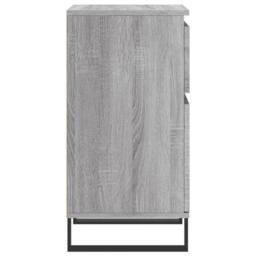 Berkfield Home Sideboard Grey Sonoma 40x35x70 cm Engineered Wood - Size: 40 x 35 x 70 cm - thumbnail 7
