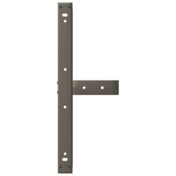 Berkfield Home Coffee Table Legs T-Shaped¬†2 pcs Natural Steel 60x25x(42-43) cm Steel in Black - thumbnail 7