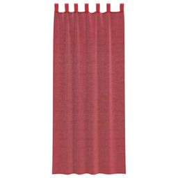 Berkfield Home Voile Curtains with Rod Pockets 2 pcs Wine Red - thumbnail 4