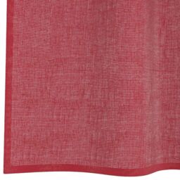 Berkfield Home Voile Curtains with Rod Pockets 2 pcs Wine Red - thumbnail 6