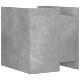 Berkfield Home Bedside Cabinet Concrete Grey 45x50x50 cm Engineered Wood - Size: 45 x 50 x 50 cm - thumbnail 6