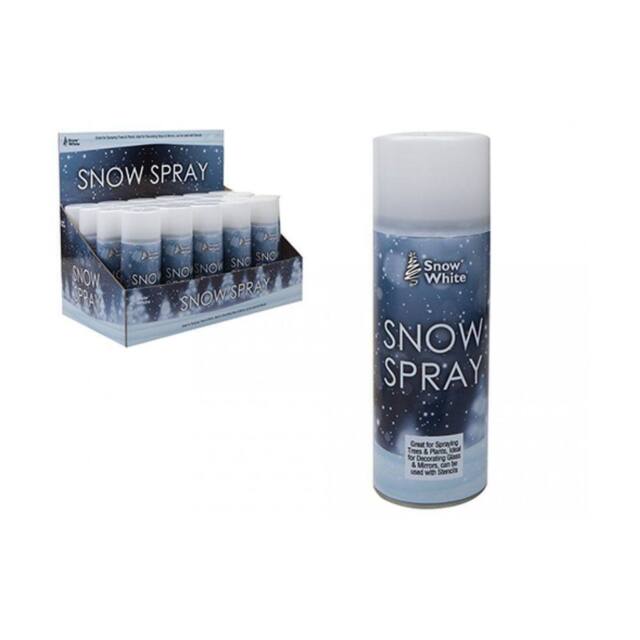 Garden Greatness Christmas White Snow Spray 250ml - Size: 1 Pack