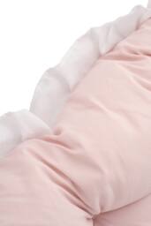 Living and Home Ruffled Tufted Princess-Style Bed Backrest Pillow in Pink - thumbnail 8