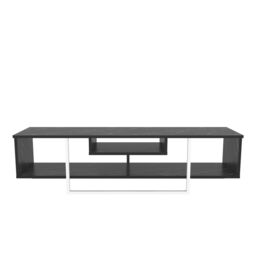 Decorotika Astona TV Unit for TVs up to 65 inch in Dark Grey - thumbnail 5