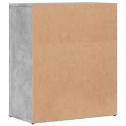 Berkfield Home Sideboards 2 pcs Concrete Grey 60x31x70 cm Engineered Wood - Size: 60 x 31 x 70 cm - thumbnail 7