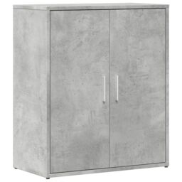Berkfield Home Sideboard Concrete Grey 60x31x70 cm Engineered Wood - Size: 60 x 31 x 70 cm - thumbnail 2