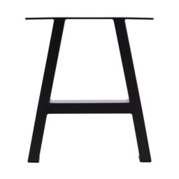 Living and Home 2Pcs Heavy Duty Tube Metal Legs Furniture Replacement Leg in Black - thumbnail 4