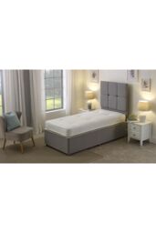 eXtreme Comfort Ltd Double-Sided Tufted Innerspring Mattress 17cm Deep Medium Comfort in White - Size: Single