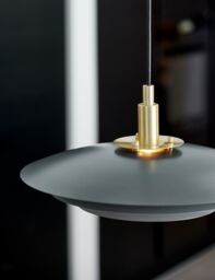 Nordlux Vintage Indoor Pendant Light Grey Metal G9 Layered Shades - Mains Powered, IP20 - thumbnail 5