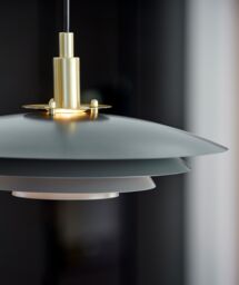 Nordlux Vintage Indoor Pendant Light Grey Metal G9 Layered Shades - Mains Powered, IP20 - thumbnail 6
