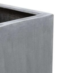 Primrose Poly Terrazzo Stone Black Outdoor Trough Planter Pot 90 Litre 80cm - thumbnail 2