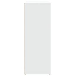 Berkfield Home Sideboards 2 pcs White 60x31x84 cm Engineered Wood - Size: 60 x 31 x 84 cm - thumbnail 6