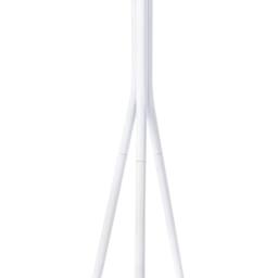 Wyld and Coco Freestanding Coat Rack White Powder Coat Steel Fir Wood Accents - thumbnail 5