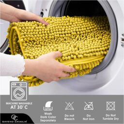 GAVENO CAVAILIA Loop Bath Mat in Yellow - thumbnail 6