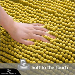 GAVENO CAVAILIA Loop Bath Mat in Yellow - thumbnail 2