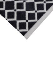 JVL Solemate® Hand Carved Diamond Door Mat, Grey - Size: 57 cm x 100 cm - thumbnail 5