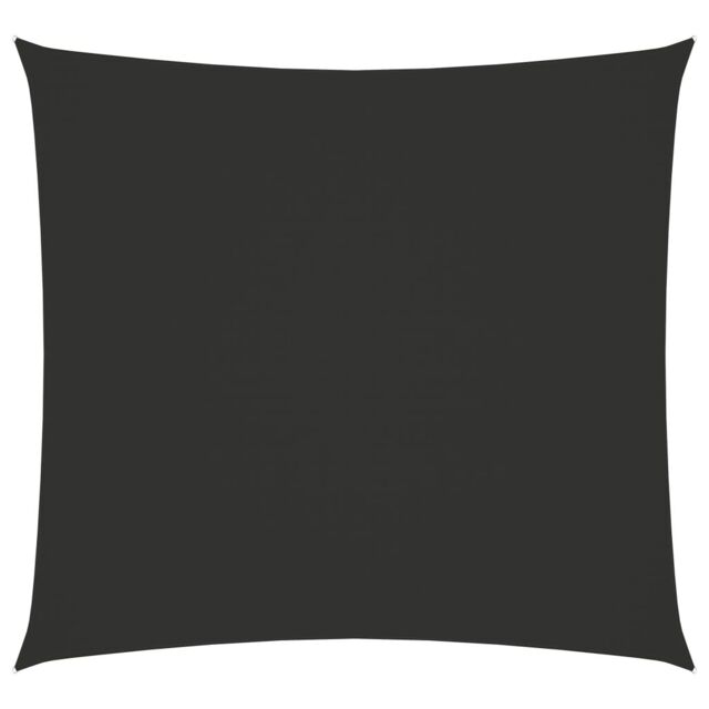 Berkfield Home Sunshade Sail Oxford Fabric Square 4x4 m Anthracite in Black - image 1