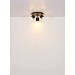 Netlighting Lucero Ceiling Spotlight Clusters Matt Black 3x GX53 3000K - thumbnail 3