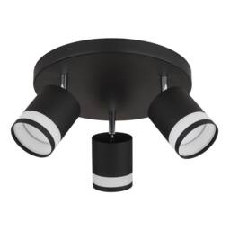 Netlighting Lucero Ceiling Spotlight Clusters Matt Black 3x GX53 3000K - thumbnail 2