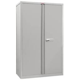 Phoenix Safe Company Stationery Cupboard in Grey with Electronic Lock, SCF1491GGE - Size: 800mm - thumbnail 3