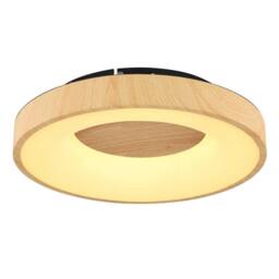 Netlighting Jolli Semi Ceiling Light Black LED Dimmable 2700 6000K Remote Control - thumbnail 5