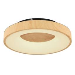 Netlighting Jolli Semi Ceiling Light Black LED Dimmable 2700 6000K Remote Control - thumbnail 1