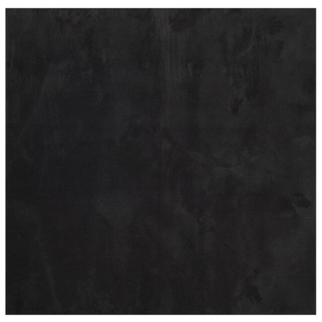 Berkfield Home Rug HUARTE Short Pile Soft & Washable Black 240x240 cm - Size: Medium - image 1