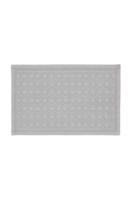 Murmur 'Stella' Cotton Percale Bath Mat in Grey - image 1