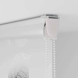 Berkfield Home Shower Roller Blind with Cassette 110x240 cm Fabric Width 106 cm in Grey - thumbnail 9
