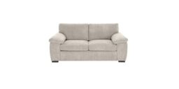 LUXURY LIFE Collingdale Jumbo Cord Fabric 2 Seater Sofa in Cream - thumbnail 1