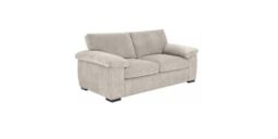 LUXURY LIFE Collingdale Jumbo Cord Fabric 2 Seater Sofa in Cream - thumbnail 2