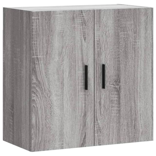 Berkfield Home Wall Cabinet Grey Sonoma 60x31x60 cm Engineered Wood - Size: 60 x 31 x 60 cm - image 1