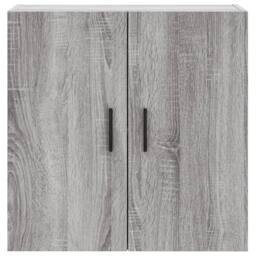 Berkfield Home Wall Cabinet Grey Sonoma 60x31x60 cm Engineered Wood - Size: 60 x 31 x 60 cm - thumbnail 5