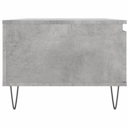 Berkfield Home Modern Coffee Table Concrete Grey 90x50x36.5 cm Engineered Wood - thumbnail 7