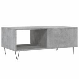 Berkfield Home Modern Coffee Table Concrete Grey 90x50x36.5 cm Engineered Wood - thumbnail 8