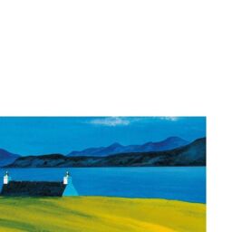 Anthony Barber Over The Sea To Skye II Print in Light Blue - thumbnail 2