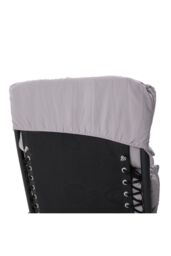 Garden Sanctuary 180cm W x 55cm D Grey Thickened Lounger Cushion with Anti-Slip Cover - Size: 180 cm W x 55 cm D - thumbnail 5
