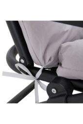 Garden Sanctuary 180cm W x 55cm D Grey Thickened Lounger Cushion with Anti-Slip Cover - Size: 180 cm W x 55 cm D - thumbnail 6